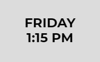 Friday 13:15
