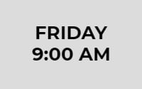 Friday 09:00