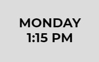 Monday 13:15