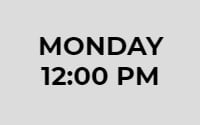 Monday 12:00