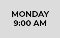 Monday 09:00
