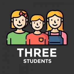 THREE STUDENT