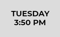 Tuesday 15:50