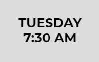 Tuesday 07:30