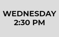 Wednesday 14:30