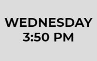 Wednesday 15:50