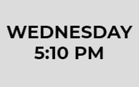 Wednesday 17:10